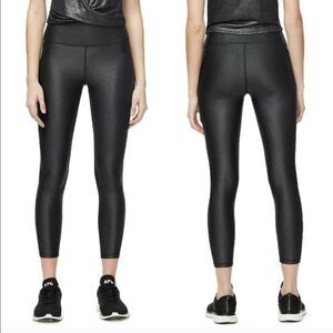 Good American moonlight shimmer black leggings